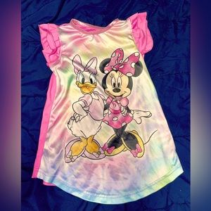 Tie-dye Disney night gown